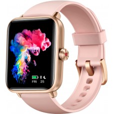 Dirrelo Smart Watch for Android Phones and iPhone Compatible, Smart Watches for Women Men, 5ATM Waterproof Fitness Smartwatch with Heart Rate Monitor & Sleep Tracker & Blood Oxygen Monitor, Pink Dirrelo Smart Watch for Android Phones and iPhone Compatible, Smart Watches for Women Men, 5ATM Waterproof Fitness Smartwatch with Heart Rate Monitor & Sleep Tracker & Blood Oxygen Monitor, Pink